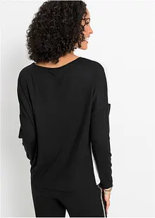 Maglia con paillettes, bonprix