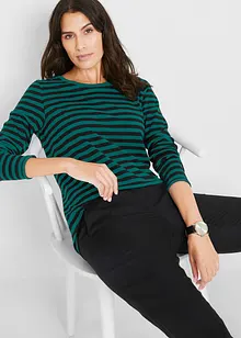 Maglia a maniche lunghe con puro cotone biologico, bonprix