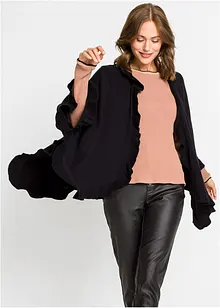 Poncho in misto cachemire, bonprix