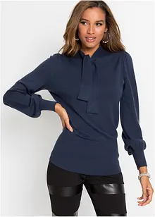 Maglione con sciarpina, bonprix