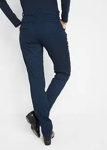 Pantaloni termici chino con fodera a quadri, bonprix