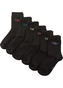 Calzini in cotone biologico (pacco da 6 paia), bonprix