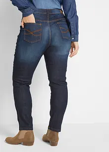 Jeans skinny elasticizzati, vita media, bonprix