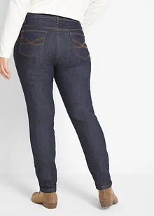 Jeans skinny elasticizzati, vita media, bonprix