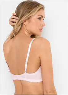 Reggiseno senza ferretto (pacco da 3) con cotone biologico, bonprix