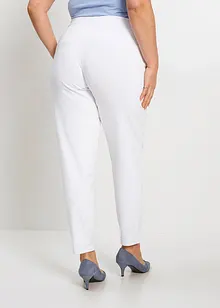 Pantaloni con elastico in vita in misto viscosa, bonprix