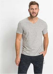 T-shirt con scollo a V (pacco da 3), bonprix