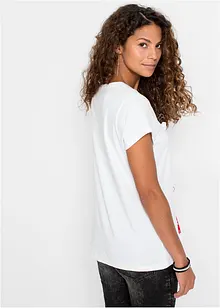 T-shirt in puro cotone, bonprix