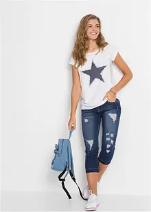 T-shirt con stella, bonprix