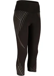 Leggings sportivi a pinocchietto con taschina, bonprix