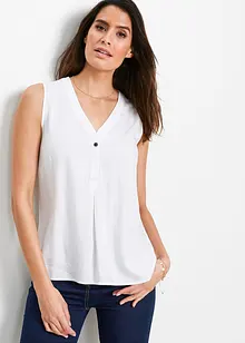 Top in viscosa dal taglio comodo, bonprix