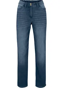 Jeans termici push-up con cinta comoda straight, bonprix