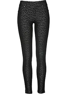 Jeggings leopardati, bonprix