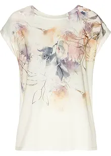 Blusa con stampa floreale, bonprix