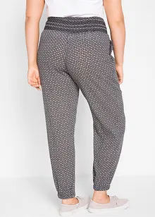 Pantaloni alla turca in tessuto increspato, bonprix