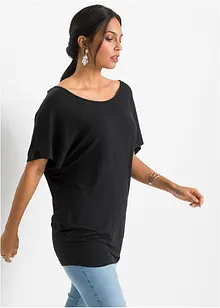 Maglia con pizzo e maniche a pipistrello, bonprix