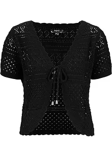 Bolero corto effetto uncinetto, bonprix
