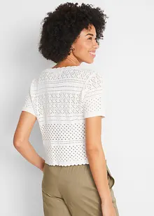 Bolero corto effetto uncinetto, bonprix