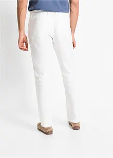 Pantaloni in lino con cinta comoda regular fit, straight, bonprix