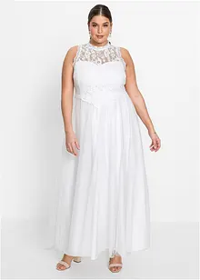 Abito da sposa con tulle e pizzo, bonprix