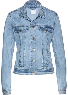 Giacca di jeans ricamata, bonprix