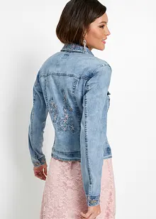 Giacca di jeans ricamata, bonprix