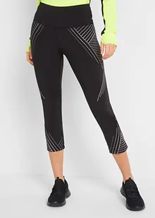 Leggings sportivi a pinocchietto con taschina, bonprix