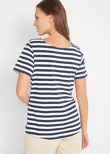 T-shirt con scollo a barca, bonprix