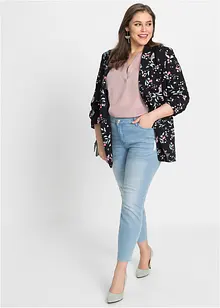 Blazer lungo fantasia, bonprix