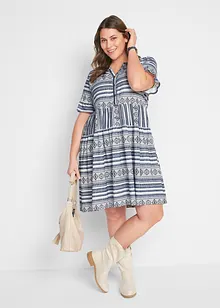 Abito di jersey in misto viscosa fluente, bonprix