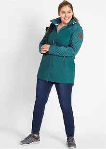 Softshell idrorepellente, taglio aderente, bonprix
