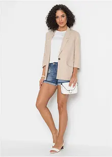 Blazer in misto lino, BODYFLIRT