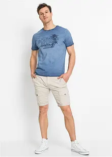 T-shirt in puro cotone biologico effetto lavato, bonprix