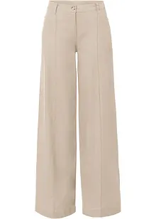 Pantaloni a palazzo in misto lino, bonprix