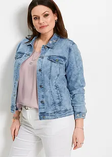 Giacca di jeans ricamata, bonprix