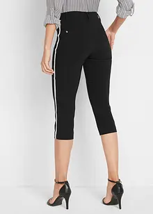 Pantaloni capri con elastico in vita, bonprix