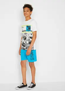 T-shirt e pantaloni corti (set 2 pezzi) in cotone biologico, bonprix