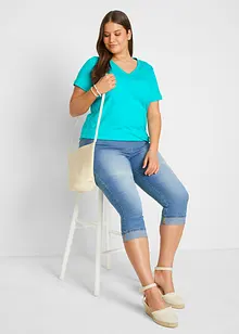 T-shirt in puro cotone, bonprix