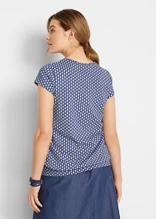Maglia fantasia con maniche ad aletta (pacco da 2), bonprix