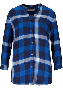 Camicia a quadri con maniche a 3/4, bonprix