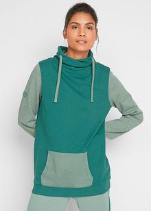 Saloogoe Felpa Donna Maniche Lunghe Girocollo Oversize Comoda Morbida Caramello Large