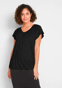 Maglia a maniche corte con scollo a V, bonprix