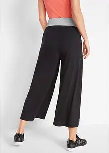 Pantaloni culotte in maglina al polpaccio, bonprix