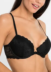 Reggiseno imbottito con spalline olimpioniche e chiusura anteriore, bonprix