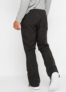 Bonprix Uomo Abbigliamento Pantaloni e jeans Pantaloni Pantaloni di pelle Nero Pantaloni in pelle con lacci al ginocchio regular fit 