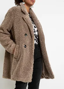 Cappotto corto oversize in simil lana, bonprix