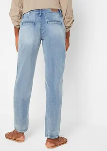 Jeans elasticizzati morbidi modello chino, cropped, bonprix