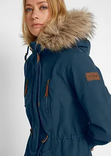 Parka invernale con cappuccio in ecopelliccia, bonprix