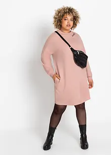 Abito in felpa oversize, bonprix