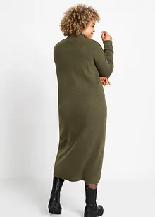 Abito in maglia a collo alto, bonprix
